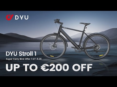 🚴‍♂️ Transform Your City Commute with the DYU Stroll 1 700C Electric Bike!