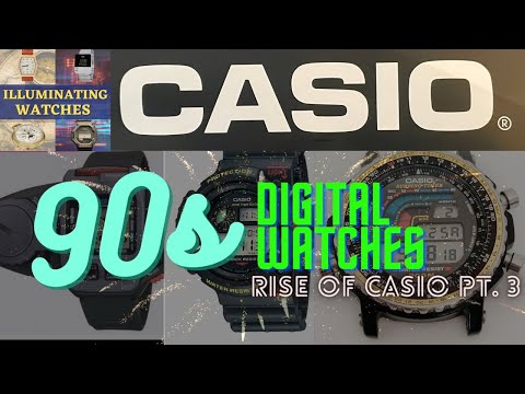 90s RETRO CASIO DIGITAL WATCHES: Fox Fire, Master of G, Protrek - The Rise of #Casio Part 3