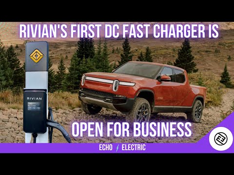 Rivian&#039;s First DC Fast Charger is Officially Open For Business