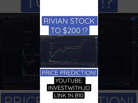 #RIVIAN Stock Price Prediction!! Full video on Youtube: investwithjo #rivn #stock #rivianstock