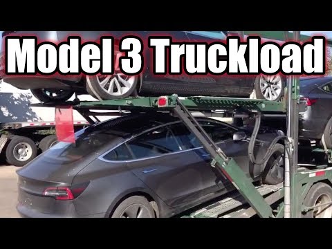 Model 3 Truckloads, Semi Event and One More Thing