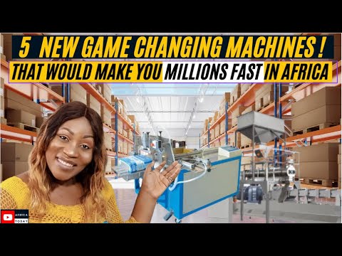 5 Cheap High-Value Machines That Will Bring You 90% Return On Investment In Africa