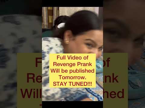 Revenge prank on husband | #shorts