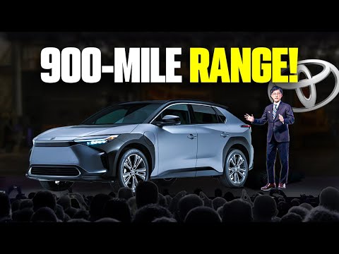 TOYOTA&#039;S NEW EV WITH 900 Mile Range SHOCKS the Entire Car Industry!