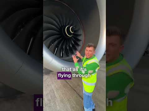 The incredible engineering of a jet engine ✈️