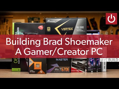 Brad &amp; Will Made a PC - LIVE!