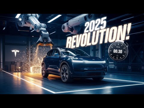 Tesla’s Model Y Juniper Revolutionizing EV Production in 2025 – A Game Changer