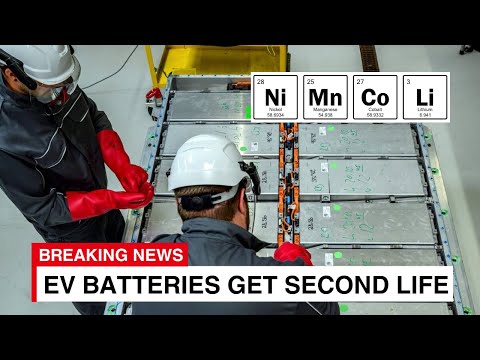 This Is How Electric Car Battery Recycling Is Done