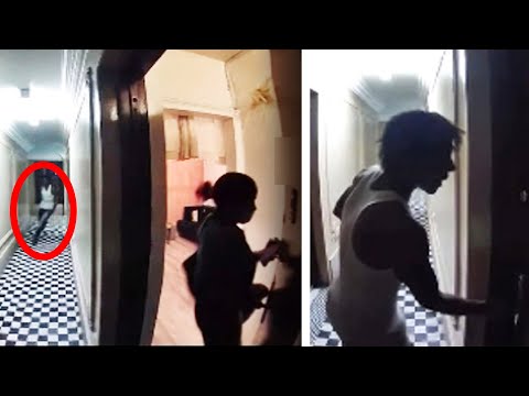 Woman Narrowly Escapes Man Chasing Her to Apartment Door