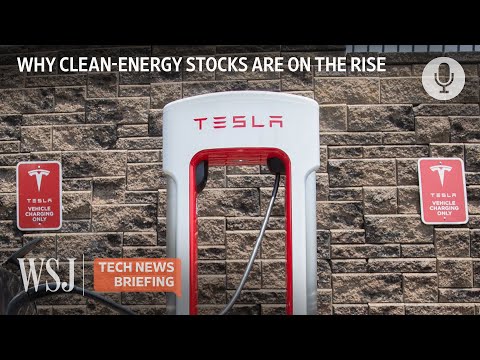 Tesla Stock Up 40% Since May: Why Clean-Energy Shares Are Surging | WSJ Tech News Briefing