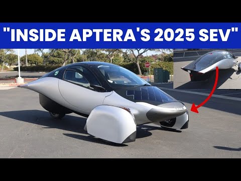 Aptera Launch Edition 2025 50% more Efficient Than a Tesla