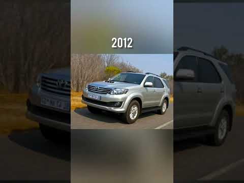 Evolution of Toyota Fortuner ( 2005 - 2022 )