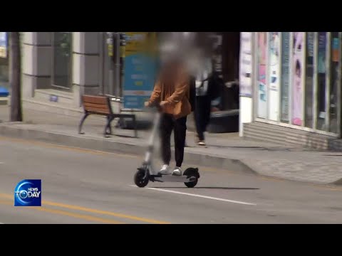 CHANGES SINCE E-SCOOTER REGULATIONS (News Today) l KBS WORLD TV 220425