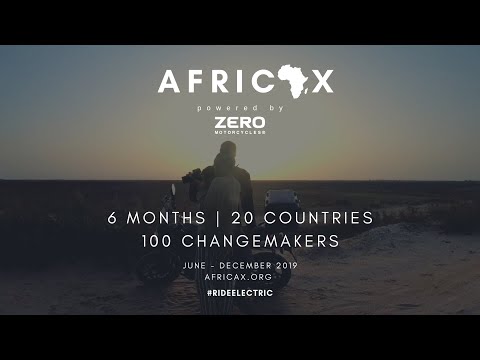 AfricaX Project I Crossing Africa on an Electric Motorbike to meet 100 Changemakers in 20 Countries