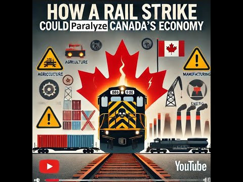 How a Rail Strike Could Paralyze Canada’s Economy: The Ripple Effect on Supply Chains and Jobs