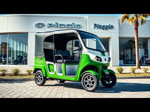 2025 Piaggio Ape E-City: The Future of Urban Mobility!&quot;