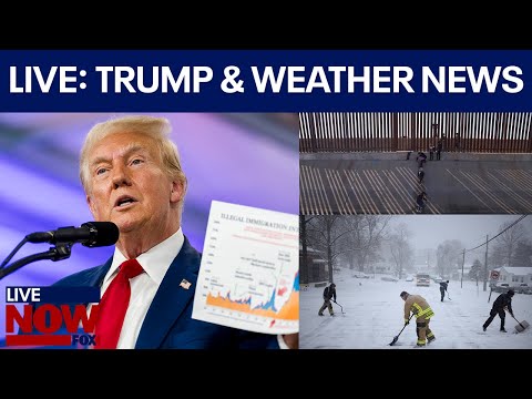 LIVE NEWS: Storm updates, President Trump gives White House remarks to reporters, latest