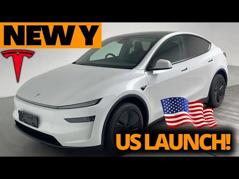 IT&#039;S HERE! New Tesla model Y JUNIPER officially launched in the USA