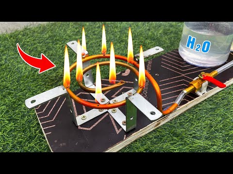 Endless Free Energy! I Made My Own 3-in-1 Mini Heating Stove at Home | Warm For Winter | Easy to do