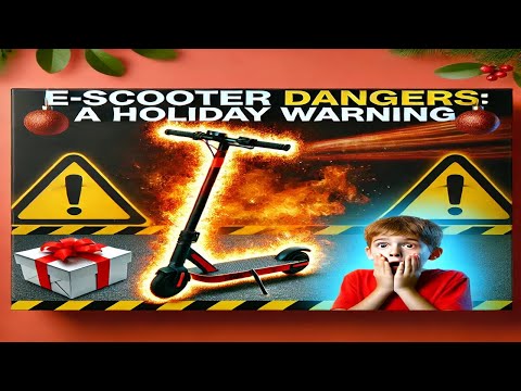 E-Scooter Dangers: A Holiday Warning