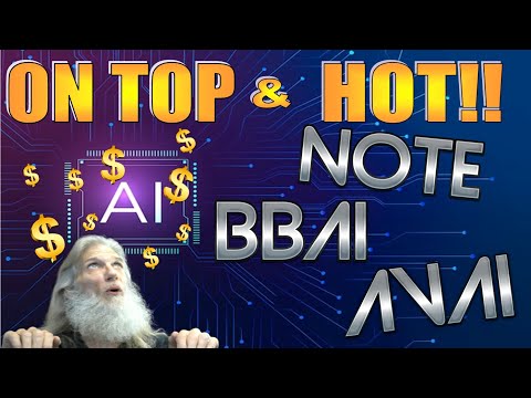 Get ready to Get RICH! AI Singularity is Close!🧙‍♂️Zidar On Top &amp; Hot Penny Stock $AVAI~$NOTE~$BBAI