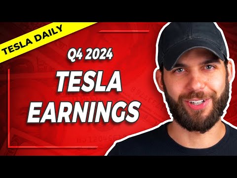 Live: Tesla Q4 Earnings Report Coverage &amp; Analysis (Q4-24)