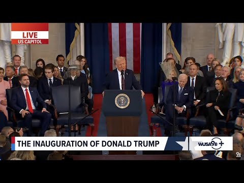 FULL SPEECH | President Donald Trump delivers inauguration address