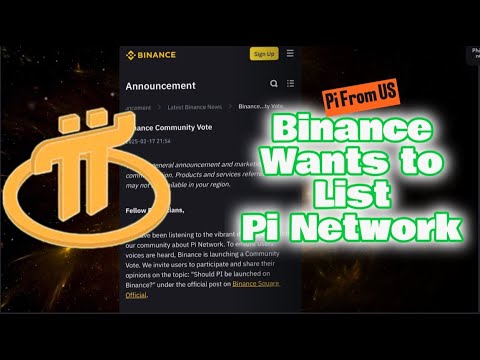 Binance Wants to List Pi Coin | The Crypto World Changes from here Because of Pi Network