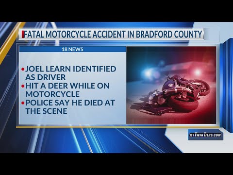 Fatal motorcycle accident in Bradford County