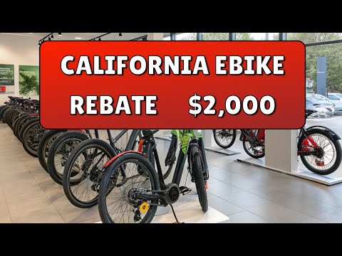 California Ebike Rebate $2,000 #ebike #rebate #california #electricbike