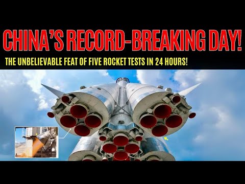 China&#039;s Rocket Revolution: Five Engines Successfully Tested in a Single Day!