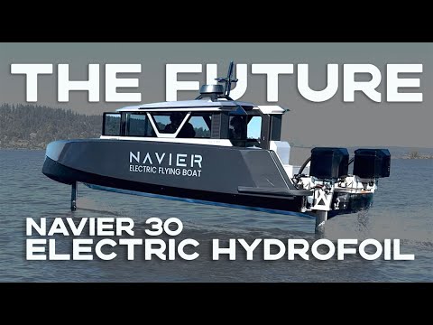 Navier 30 Electric Hydrofoil - Is This the Future of Boating?