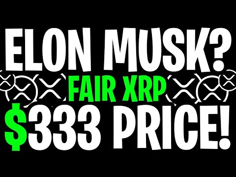 XRP RIPPLE: ELON MUSK ACCIDENTALLY LEAKS XRP PRICE! ($333.54 FAIR VALUE) - RIPPLE XRP NEWS TODAY