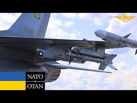 Shocking! Ukrainian F-16 Fighter Aircraft Successfully Shot Down 10 Russian Missiles!?