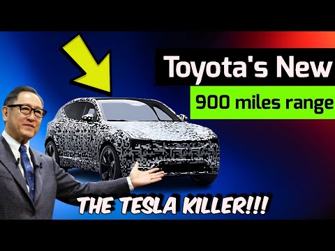 Toyota&#039;s Electric Car: 900+ Mile Range in 10 just minutes! Game-Changer