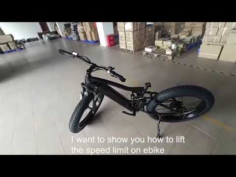 The fastest way to unlock your ebike MAX Speed Limite ,Speed limited off ,THE EASY WAY !