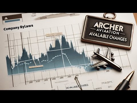 Archer Aviation Stock Sinks After Firm Double Available Shares, Changes Bylaws