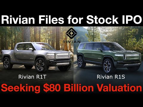 Rivian Electric Pickup Startup Files for Public Offering IPO at $80 Billion Valuation | EVs Reviewed