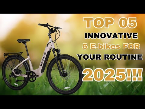 Top 5 E-bikes That Will Transform Your Ride - Practicality, Style, and Economy 2025!!!