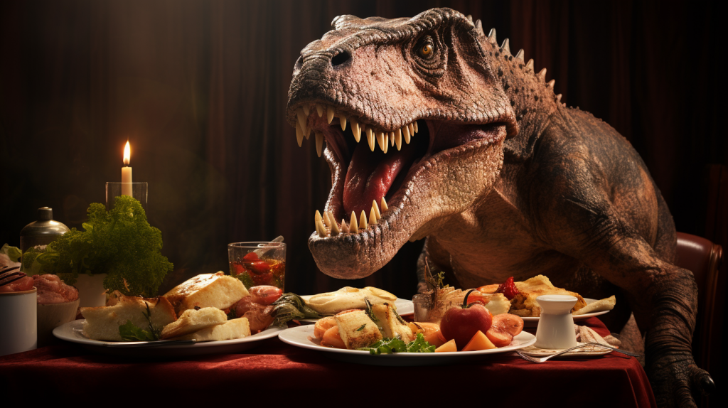 ¿Qué alimentacion tenía el tiranosaurio rex?
