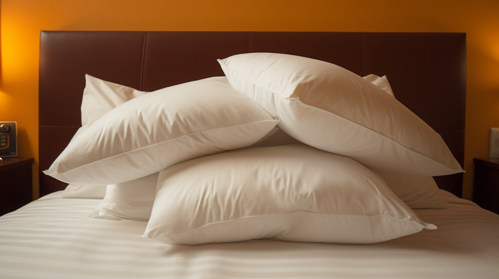 ¿Qué relleno tienen las almohadas hoteleras?