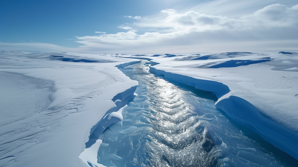 Un Descubrimiento Asombroso en la Antártida: Un Río de 40 Millones de Años