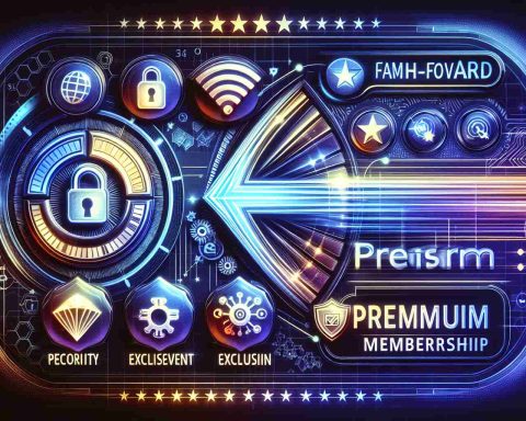 A vivid and high-definition digital representation illustrating the concept of enhancing an online experience with a premium membership. This represents various benefits often associated with premium memberships including priority support, exclusive content, ad-free experiences and advanced customization options. The image should include various digital symbols and icons such as a fast-forward symbol signifying speed, a lock icon implying security, a star icon representing exclusive content, and a customize icon showing personalization.