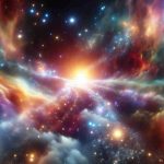 Generate a high-definition, realistic image showcasing a cosmic pathway. This pathway could be the concept of a bridge or pathway that connects different galaxies or universes, with swirling nebulas, distant stars, glowing galaxies, and colorful cosmic dust creating a vivid celestial landscape.