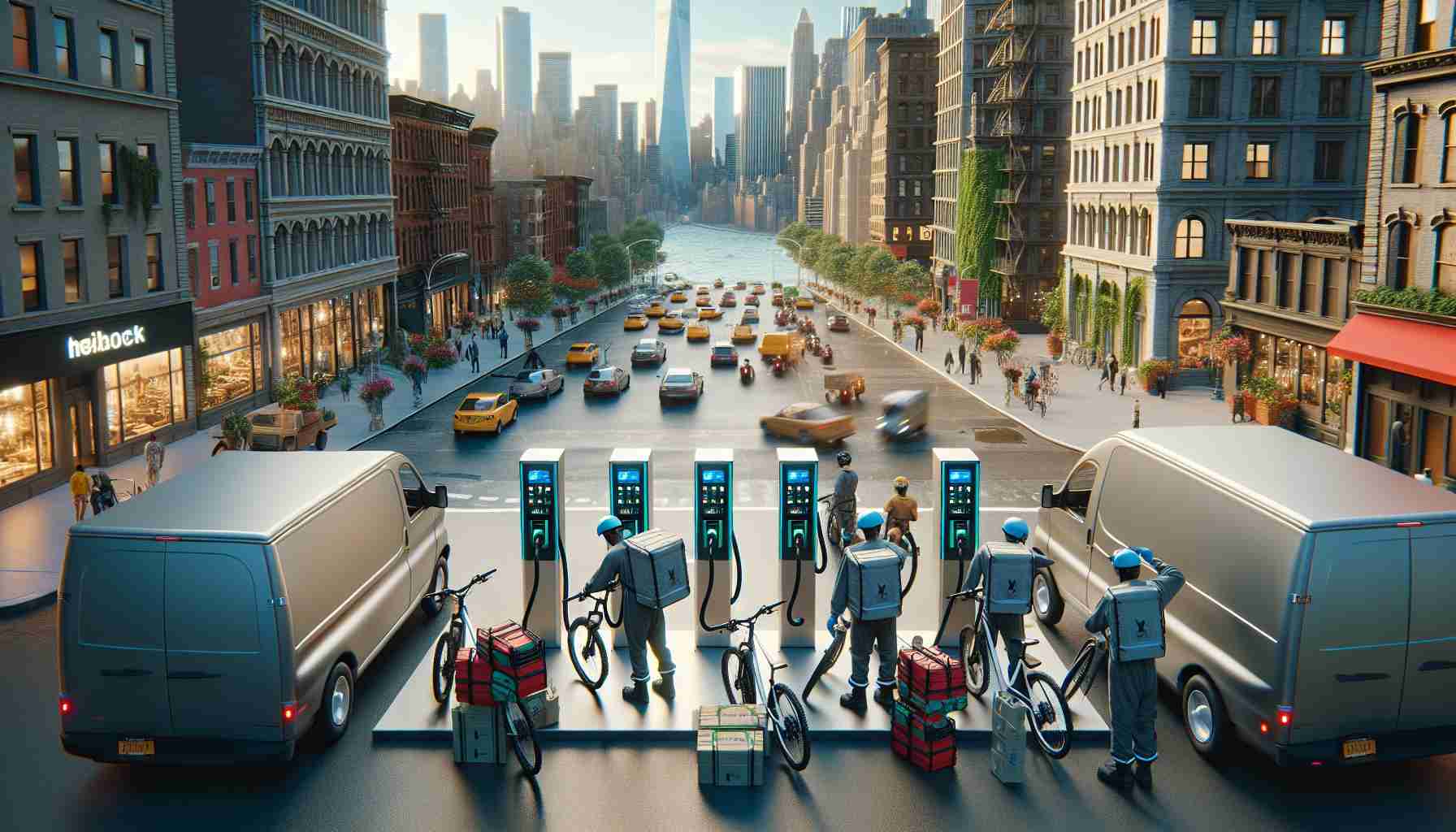 E-bike Charging Program for Delivery Workers Boosts Safety and Efficiency in New York City