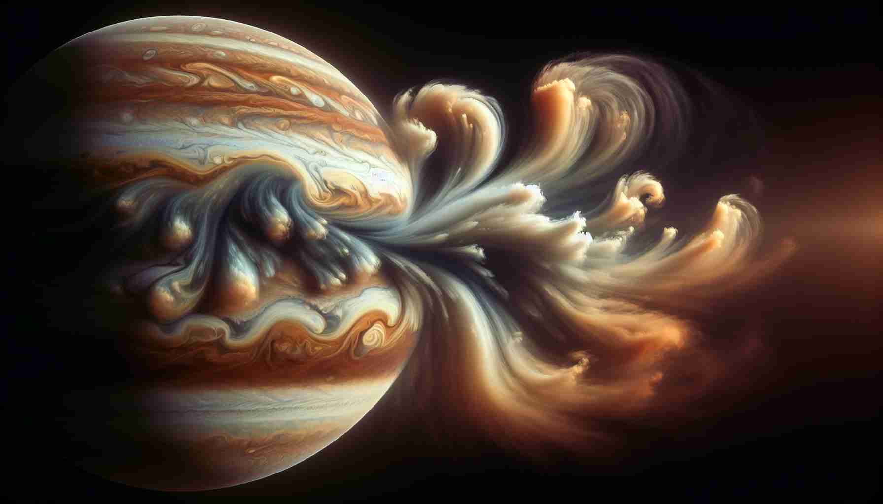 Mysterious Cloud Formation in the Atmosphere of Jupiter 