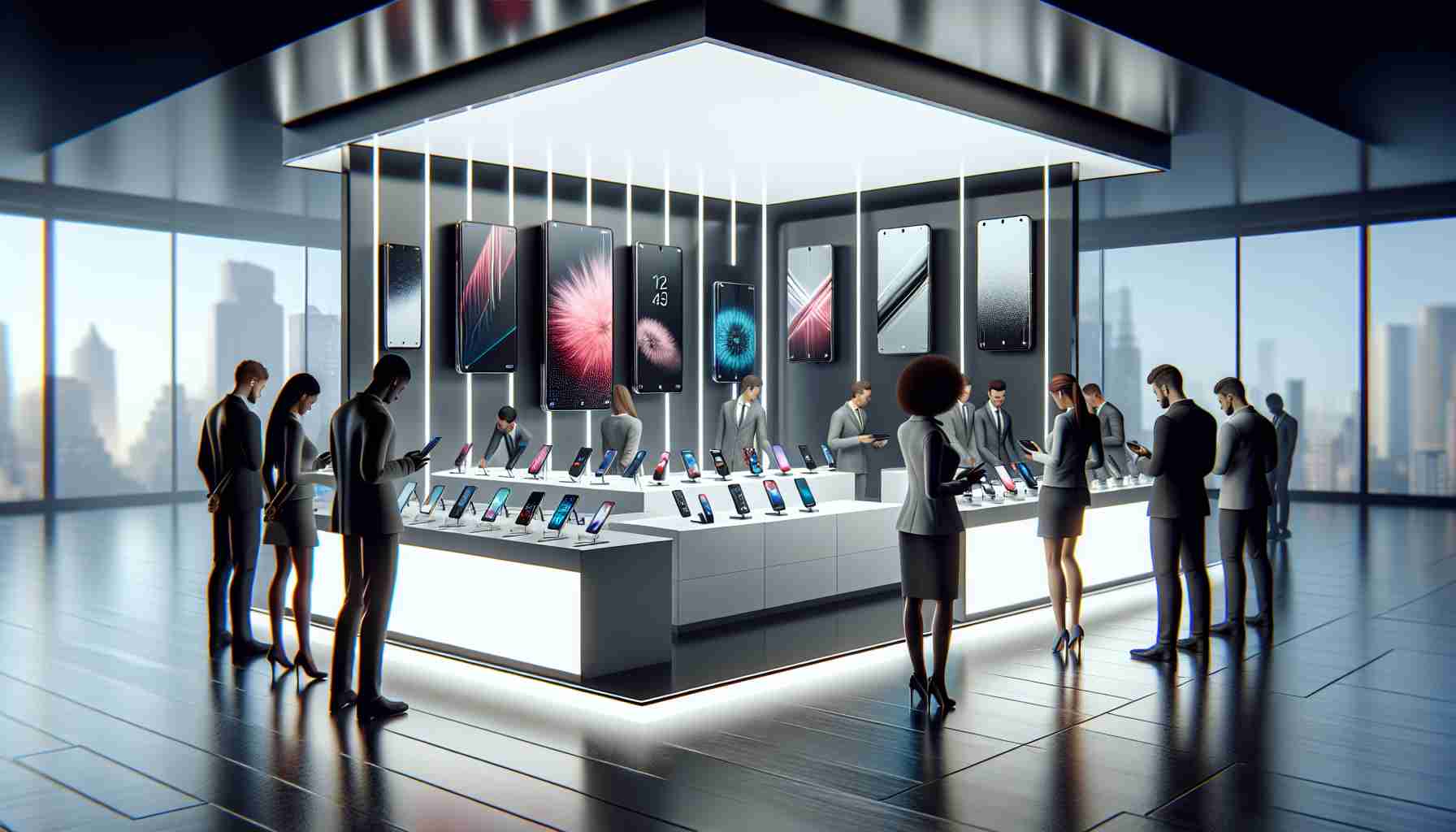 Exclusive Technology Store Introduces Cutting-Edge Smartphone Models 