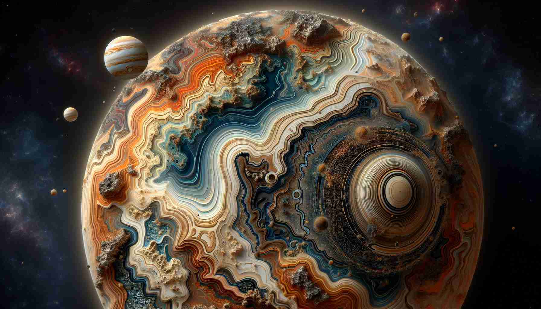 Discovery of Intriguing Patterns on Jupiter Challenges Perception 