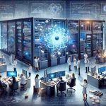 A highly detailed and realistic image representing the concept of 'Advancing Towards a Secure Future in Quantum Computing'. Depict a modern and high-tech computer laboratory with high-end computers and quantum components. Show a diverse group of scientists of different genders and desolations: Caucasian female, Hispanic male, Black female, and South Asian male, working collaboratively on various quantum computing elements. Scatter various elements around the workspace including schematics, mathematical equations, and high-tech tools to reflect the complexity of quantum computing. Also, include futuristic elements like holographic projections of quantum circuits and three-dimensional graphs, signifying the 'future' aspect.