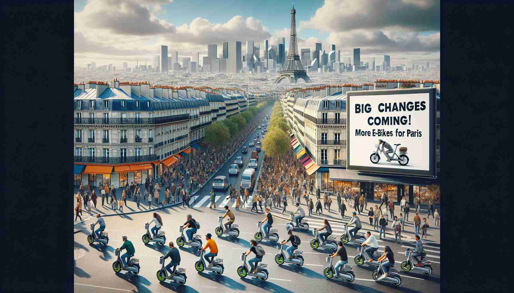 Big Changes Coming! More E-Bikes for Paris!